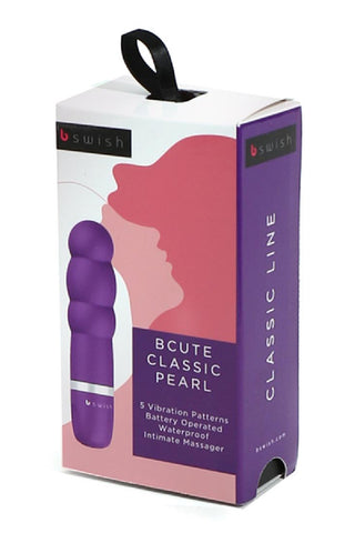 BCUTE Classic Pearl Multi Speed Vibrator Pleasure Toy by Bswish Royal Purple (Lavender)