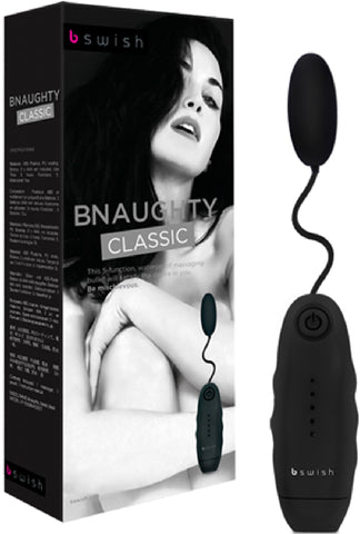 BNAUGHTY Classic Multi Function Vibrator Sex Pleasure Toy by Bswish Black (Black)
