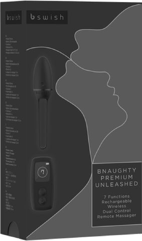 BNAUGHTY Premium Unleashed  Multi Function Vibrator pleasure Sex Toy by Bswish (Black)