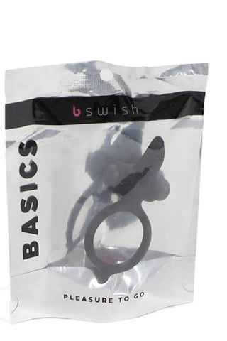 Bcharmed Pleasure To Go Vibrator Massager Cock Ring Sex Toy by Bswish (Black)