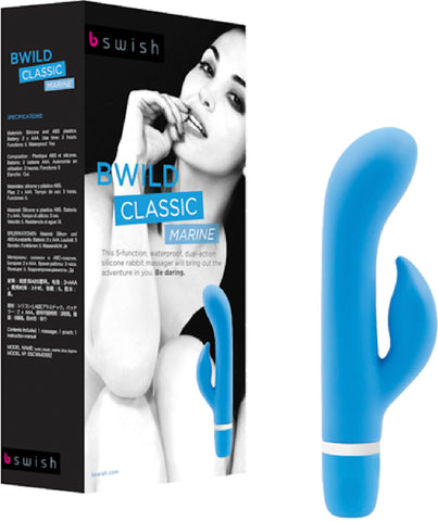 BWILD Classic Marine Multi Function Please Sex Toy by Bswish Blue Lagoon (Blue)