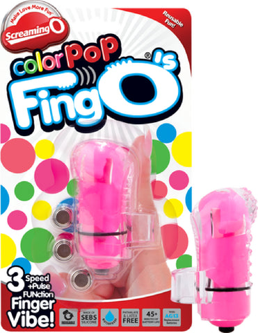 ColorPoP Fing O (Pink) Sex Toy Adult Pleasure