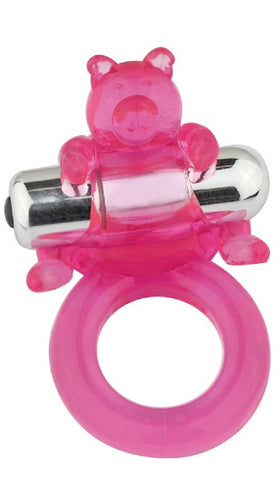 Bear Cock Ring (Purple) Sex Toy Adult Pleasure