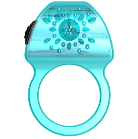 Carl Vibrating Cock Ring (Green) Sex Toy Adult Pleasure