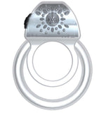 Clark Duo Vibrating Cock Ring (Green) Sex Toy Adult Pleasure