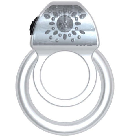 Clark Duo Vibrating Cock Ring (Green) Sex Toy Adult Pleasure
