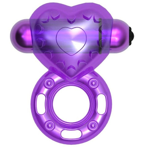 Calvin Vibrating Cock Ring (Purple) Sex Toy Adult Pleasure