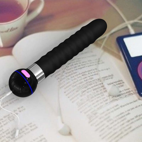 Touch Silicone Body Wand (Black) Vibrator Sex Toy Adult Orgasm