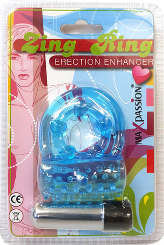 Zing Ring Erection Enhancer (Blue)