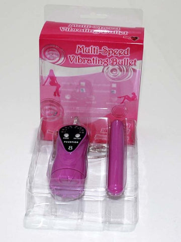 Remote Long Bullet (Purple) Vibrator Sex Adult Pleasure Orgasm