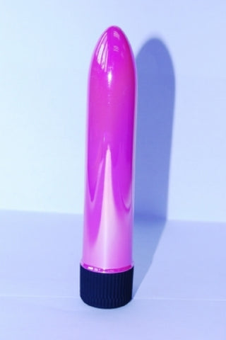 5 Inch Metallic Massager Sex Toy Adult Pleasure (Pink)