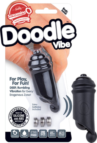 Doodle Vibe (Black) Sex Toy Adult Pleasure