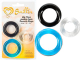 Big Time Jumbo Pack Smooth Rings Sex Toy Adult Pleasure