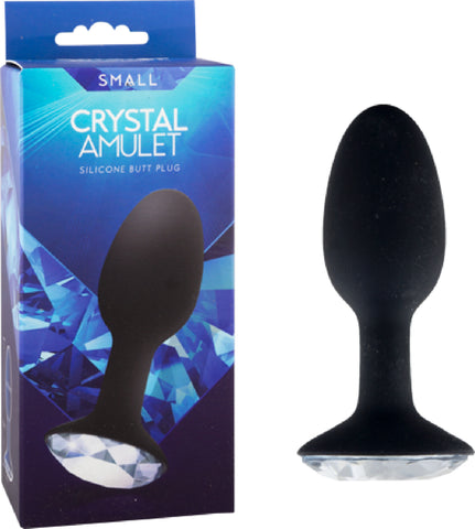 Crystal Amulet Silicone Buttplug - Small Sex Toy Adult Pleasure