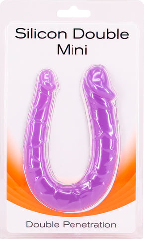 Silicone Double Mini (Purple) Sex Adult Pleasure Orgasm