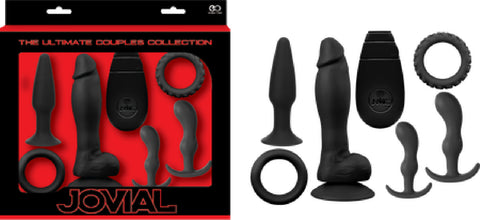 Strong Vibrating Anal Kit (Black) Sex Adult Pleasure Orgasm