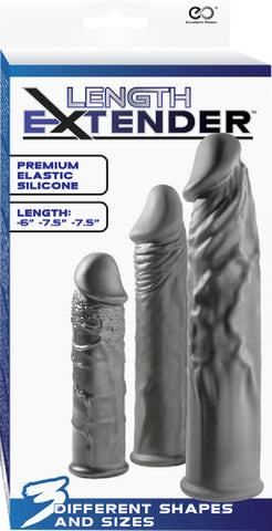 Length Extender (Grey) Sex Toy Adult Pleasure