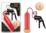 Lust Pumper 8" Pump W/ Gauge (Vagina) (Red) Sex Toy Adult Pleasure