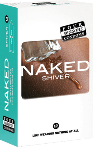 Naked Shiver 12's Pleasure Adult Condom Safe Sex