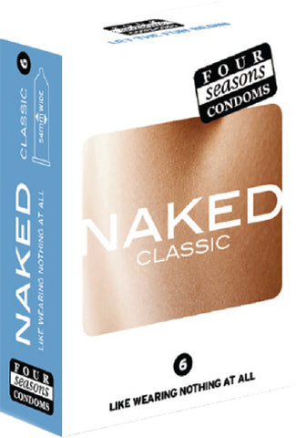 Naked 6's Pleasure Adult Condom Safe Sex