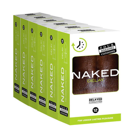 Naked Delay (6 X 12's Tray) Condoms
