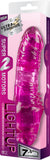 Rechargeable Vibrator 7.5" (Pink) Vibrator Dildo Sex Adult Pleasure Orgasm