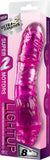 Rechargeable Vibrator 8" (Pink) Vibrator Dildo Sex Adult Pleasure Orgasm