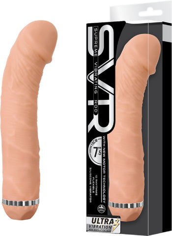 7.5" Vibrator Sex Toy Adult Pleasure (Flesh)
