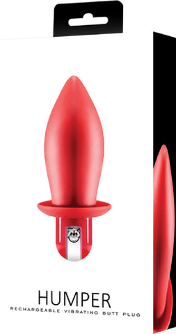 Humper Rechargeable Vibrating Butt Plug (Red)