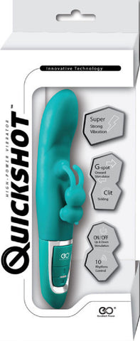Rechargeable Quickshot Vibrator (Green)