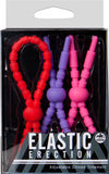 Elastic Erection Cockring Set Sex Toy Adult Pleasure