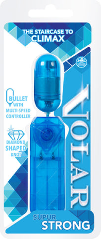 Bullet W/ Multi-Speed Controller (Blue) Vibrator Pleasure Sex Toy