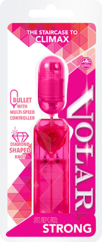 Bullet W/ Multi-Speed Controller (Pink) Vibrator Pleasure Sex Toy