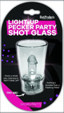 Light Up Pecker Party Shot Glass