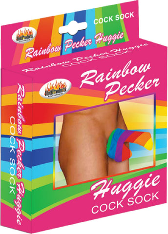 Rainbow Pecker Huggie - Cock Sock Sex Adult Pleasure Orgasm