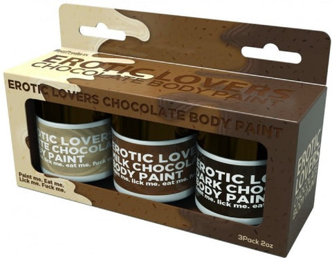 Chocolate Lovers Erotic Body Paints
