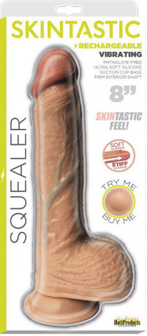 Squealer - Skintastic Series  - 8" Dong (Flesh)