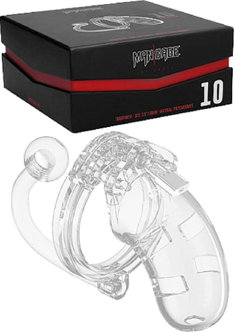 Model 10 - Chasity - 3.5" - Cage With Plug