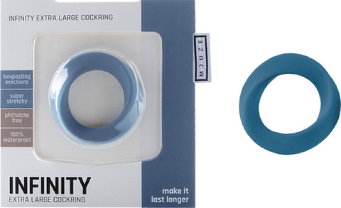 Infinity - XL Cockring (Blue) Sex Toy Adult Pleasure