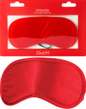 Soft Eyemask (Red) Bondage Sex Adult Pleasure Orgasm