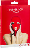 Subversion Mask (Red) Bondage Sex Adult Pleasure Orgasm