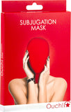 Subjugation Mask (Red) Bondage Sex Adult Pleasure Orgasm