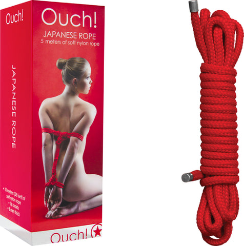 Japanese Rope - 5m (Red) Sex Toy Adult Pleasure