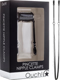 Pincette Nipple Clamps (Black) Sex Toy Adult Pleasure Orgasm Bondage