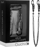 Helix Nipple Clamps (Black) Sex Toy Adult Pleasure