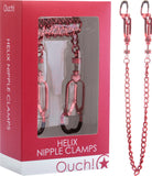 Helix Nipple Clamps (Red) Sex Toy Adult Pleasure
