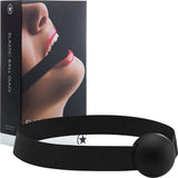 Elastic Ball Gag (Black) Sex Toy Adult Pleasure