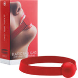 Elastic Ball Gag (Red) Sex Toy Adult Pleasure