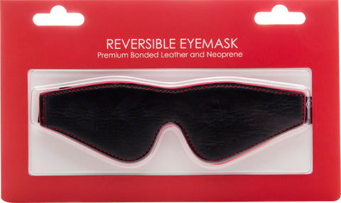 Reversible Eyemask (Red) Bondage Sex Adult Pleasure Orgasm