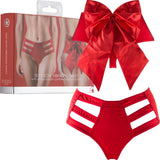 Sexy Bow Vibrating Panty (Red) Lingerie Sex Adult Pleasure Orgasm